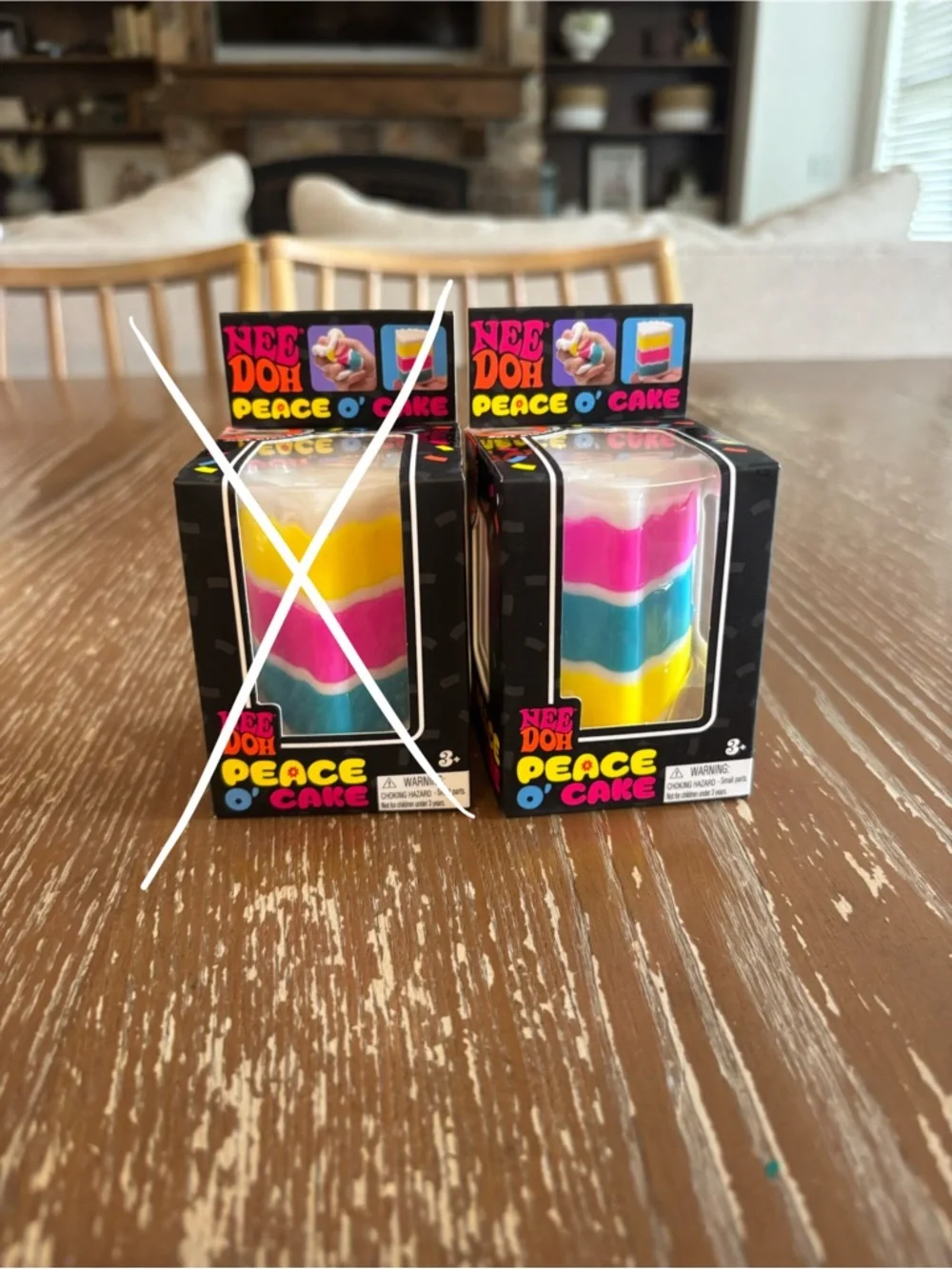 Fidget Pop Toy Party Pack - Assorted Neon Colors